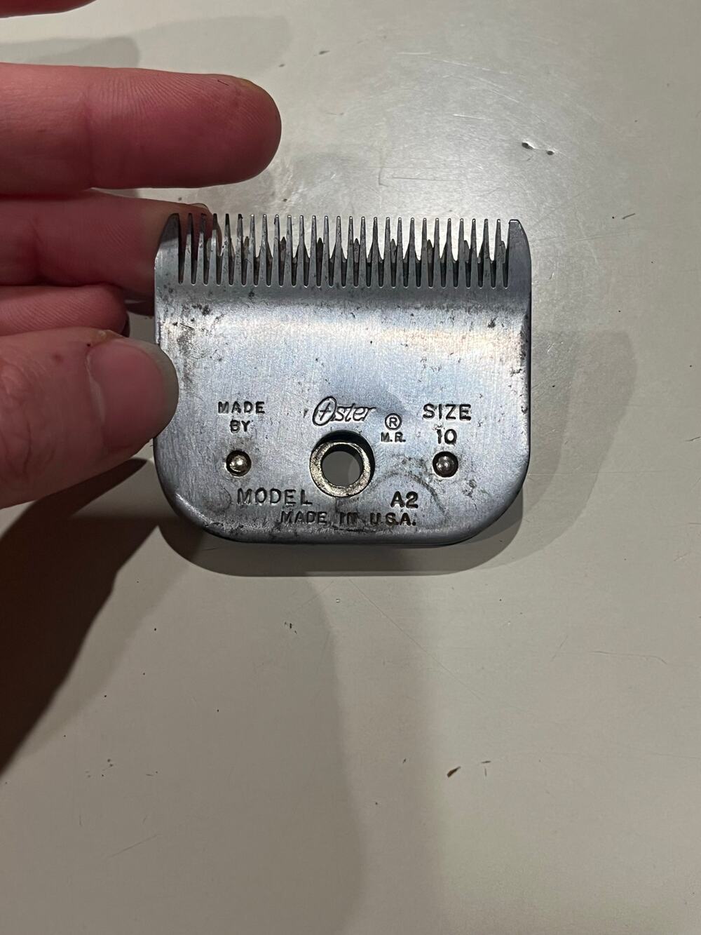 Oster Model A2 Size 10 Horse Clipper Blades